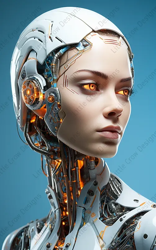 Robot Cyborg Studio Portraits
