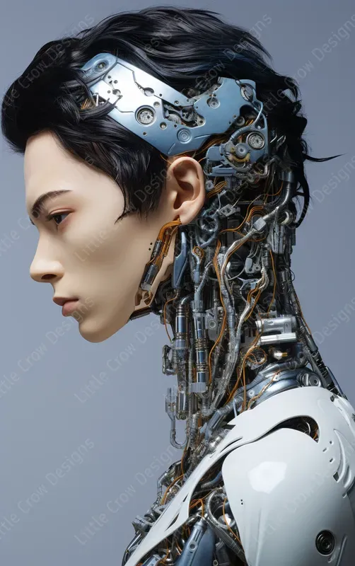 Robot Cyborg Studio Portraits