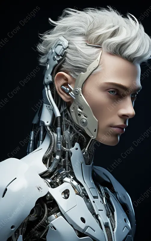 Robot Cyborg Studio Portraits