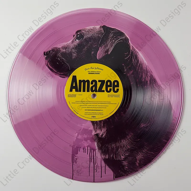 Realistic 3D Vinyl Records