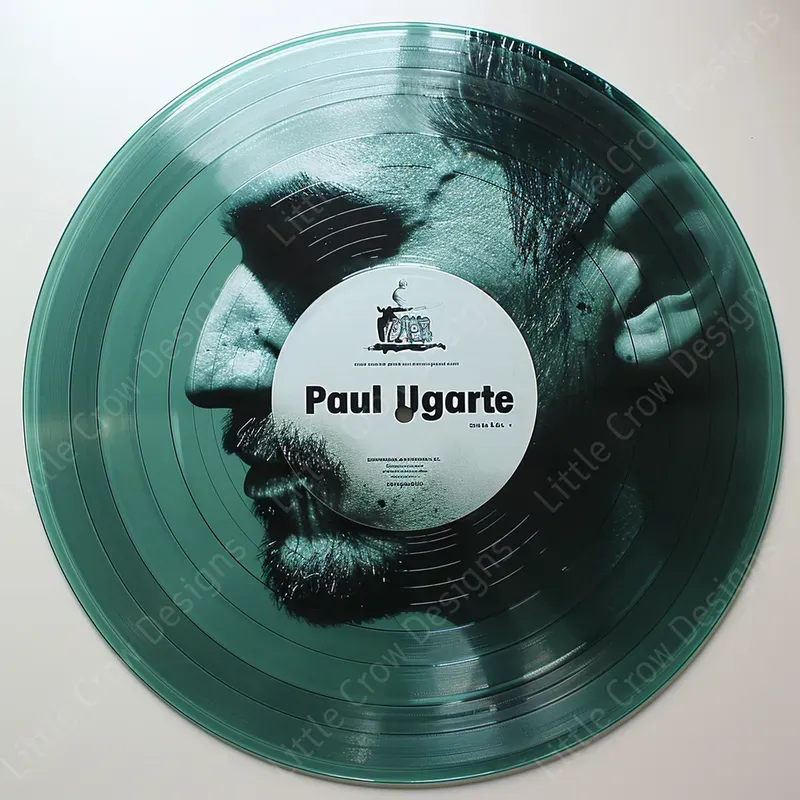 Realistic 3D Vinyl Records