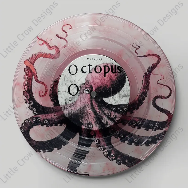 Realistic 3D Vinyl Records