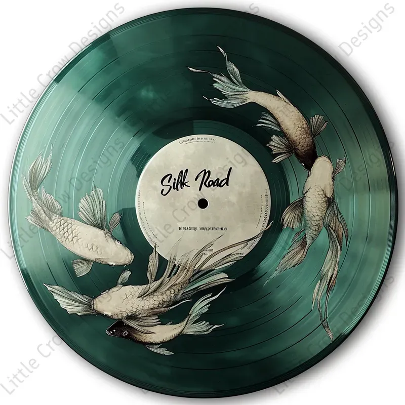 Realistic 3D Vinyl Records