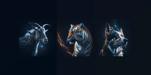 Space Photography Of Animals generated by leonardo