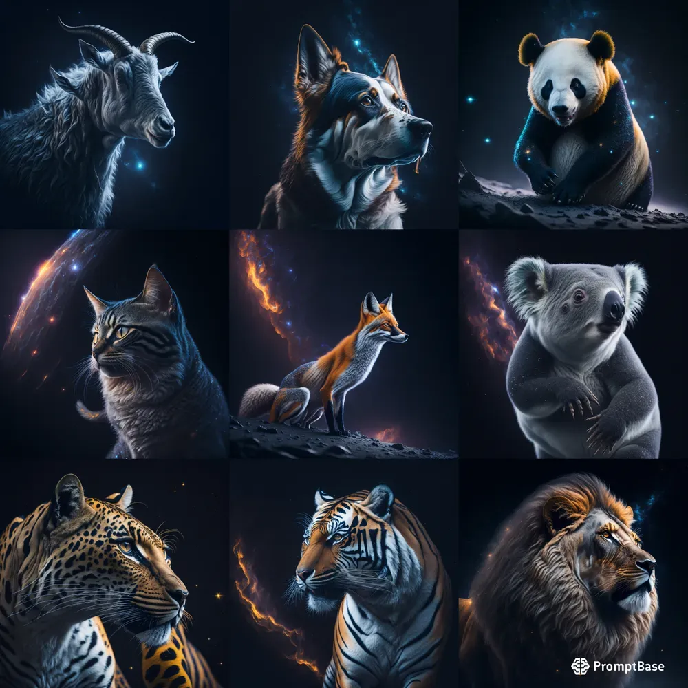 Space Photography Of Animals