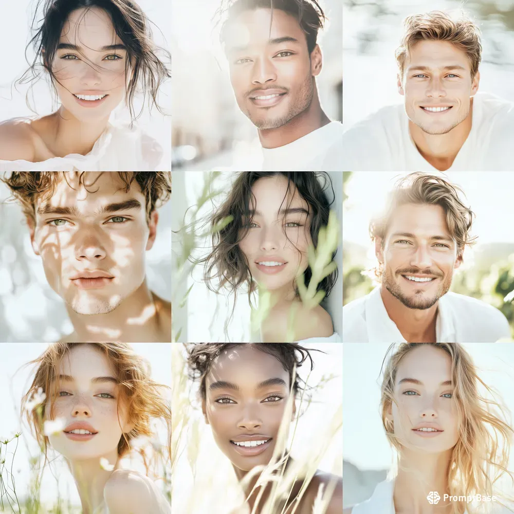 Skincare Beauty Model Photographs