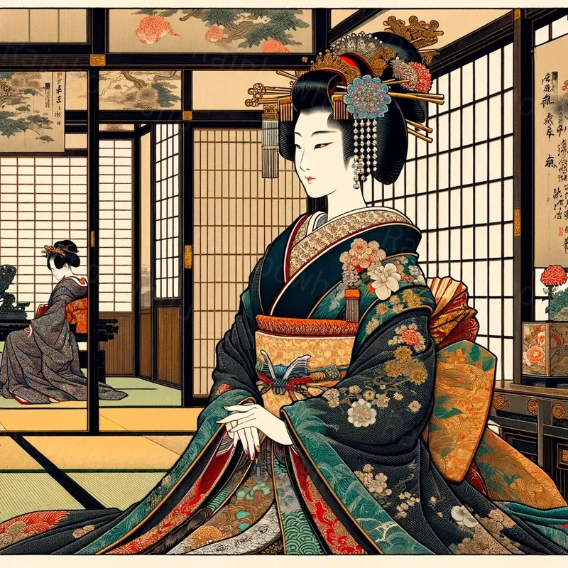 Ukiyo-e Hierarchy Art In The Edo-period