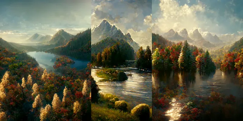 Landscapes generated by undefined