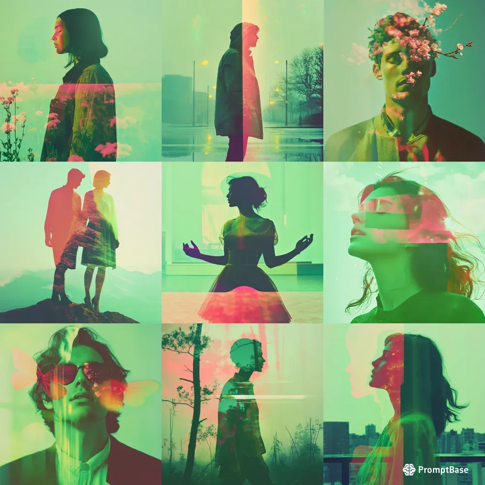 Dreamscape Portraits Double Exposure Fas