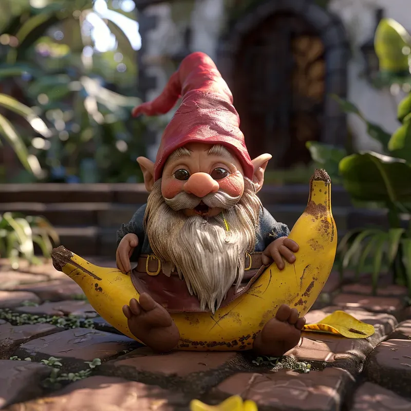Whimsical Gnomes In Realistic Scenes