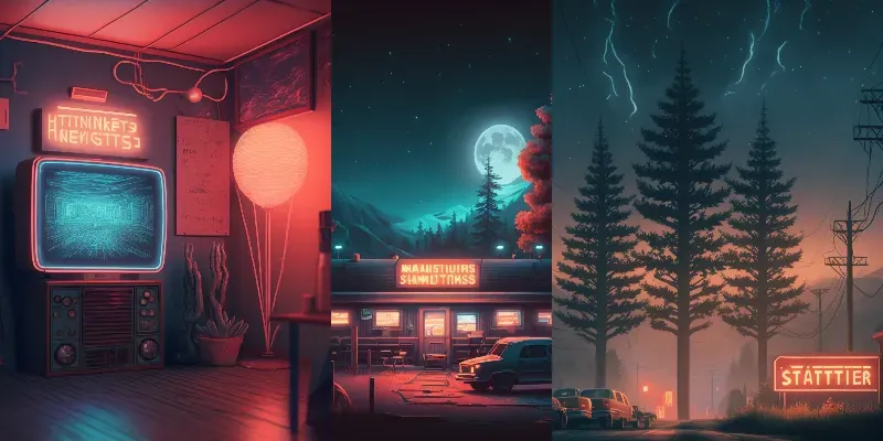 Retro 80s - Sci-fi Themes generated by undefined