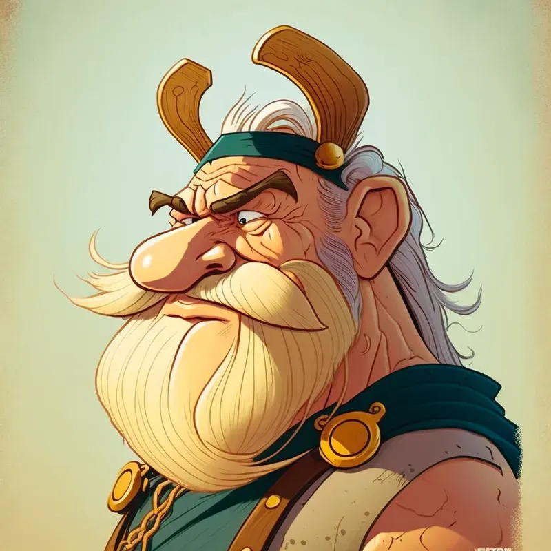 Asterix Character Style
