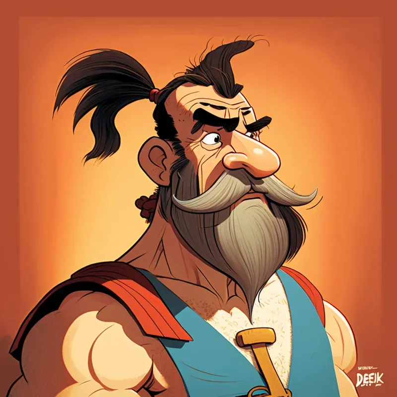 Asterix Character Style