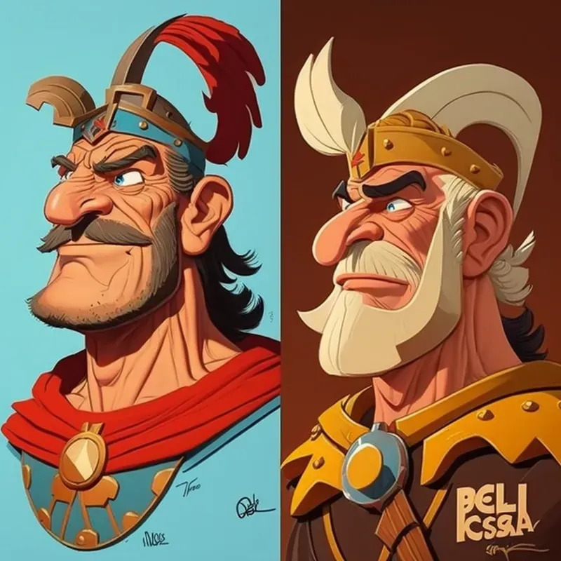 Asterix Character Style