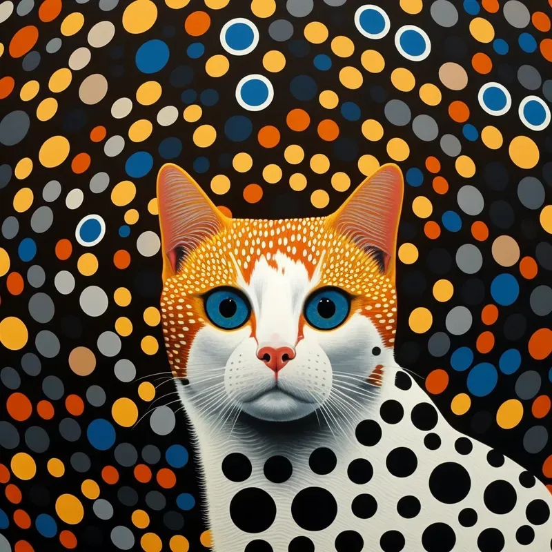 Yayo Kusama Painting Style Art