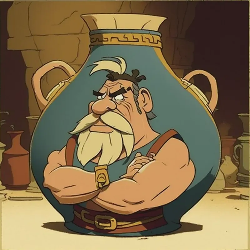 Asterix Character Style
