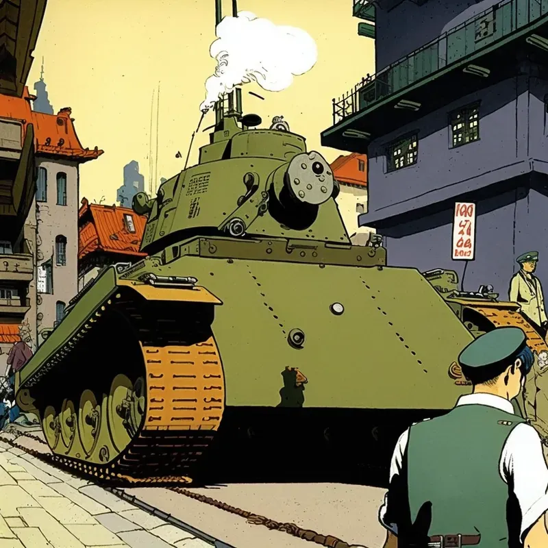 Tintin Characters Style Herge
