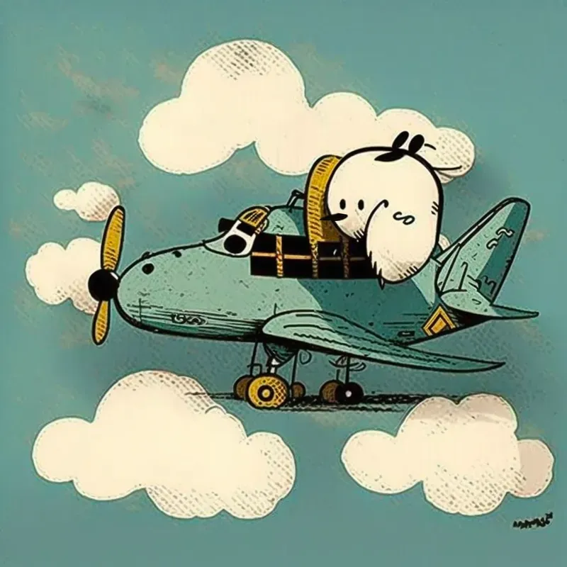 Snoopy Drawing Style Peanuts