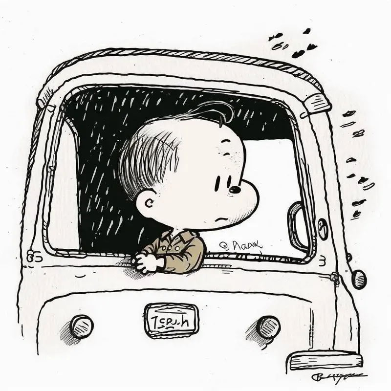 Snoopy Drawing Style Peanuts