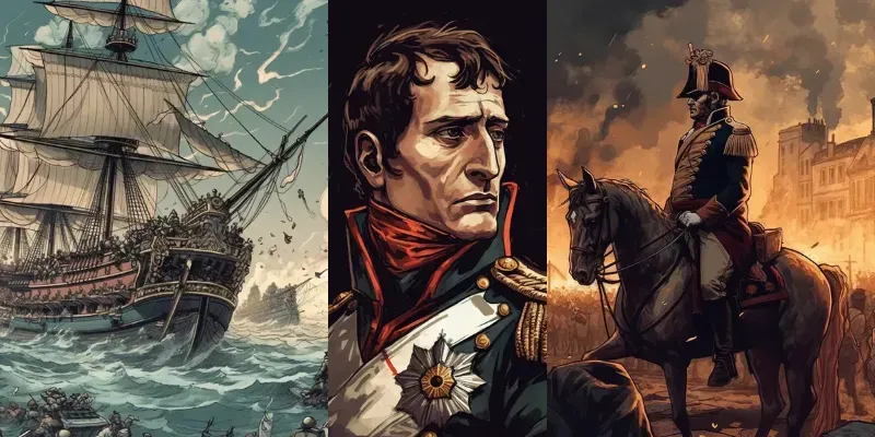 Napoleon Illustration Empire generated by undefined