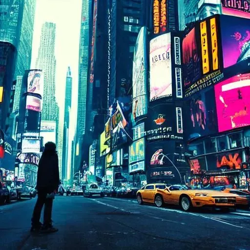 Cyber Punk City By Night