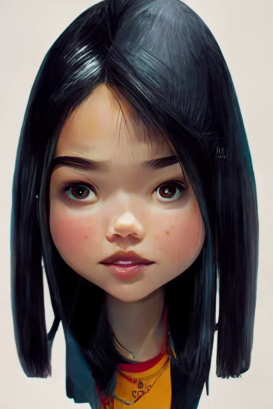 Cute Asian Teen Girl