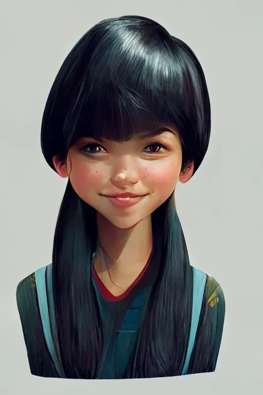 Cute Asian Teen Girl