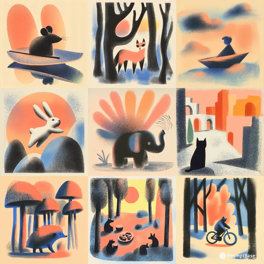 Dreamy Storybook Scenes