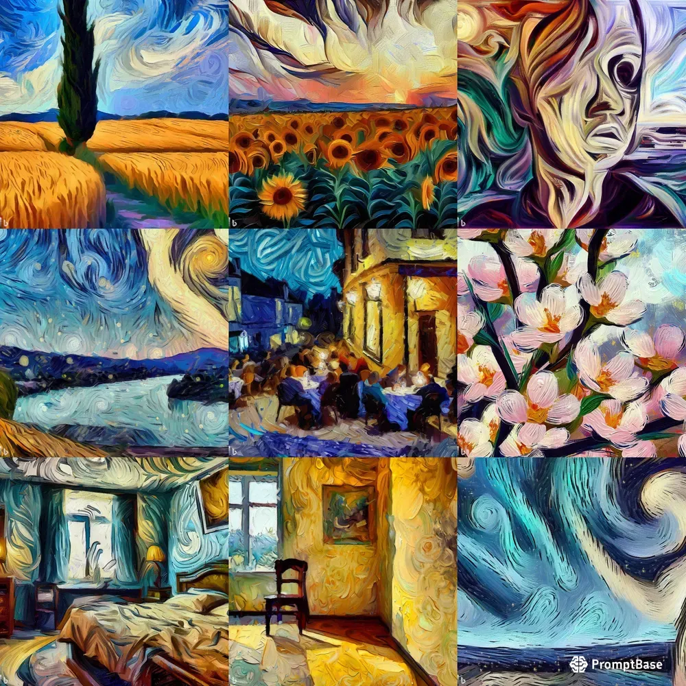 Van Goghs Brushstrokes