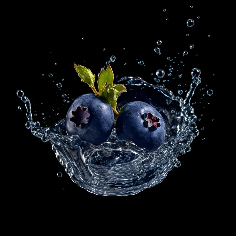 Advertisements Fruits Splashing Into Water