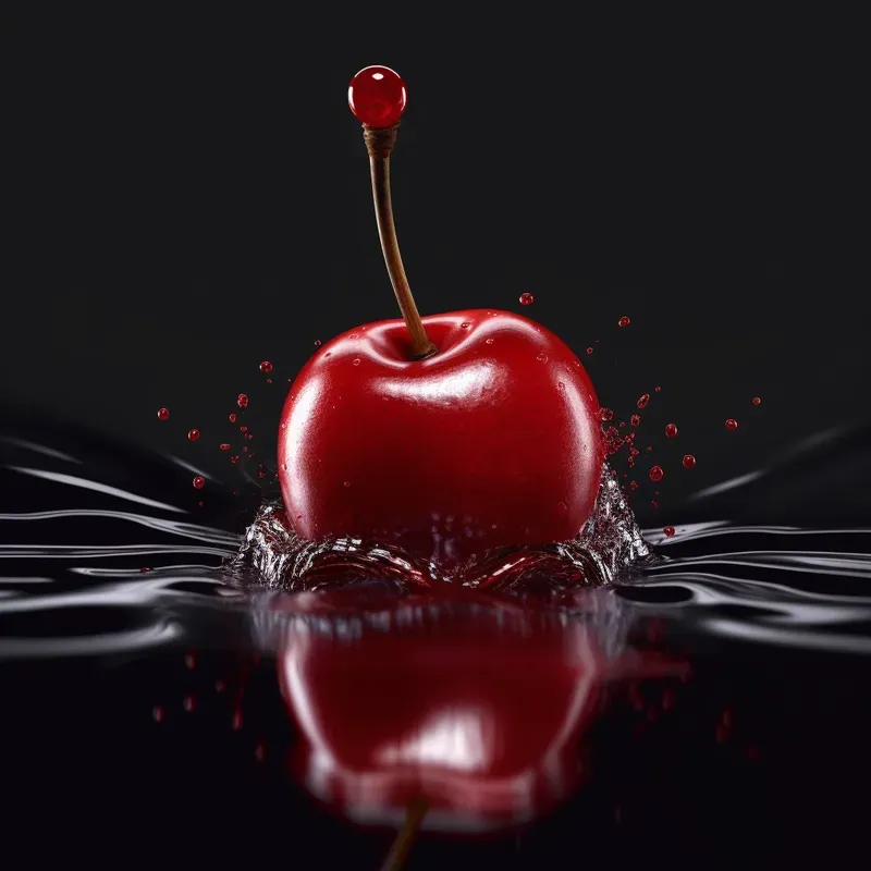 Advertisements Fruits Splashing Into Water