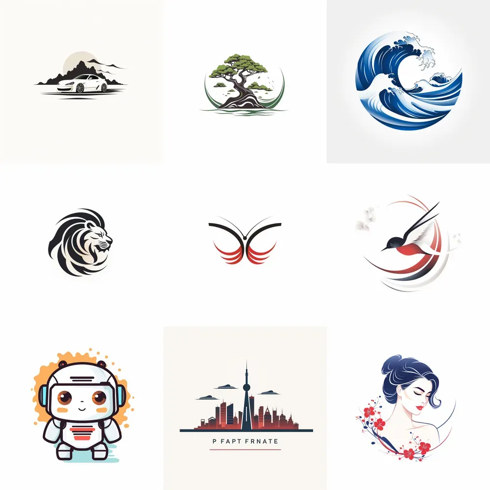 Japanese Style Logos