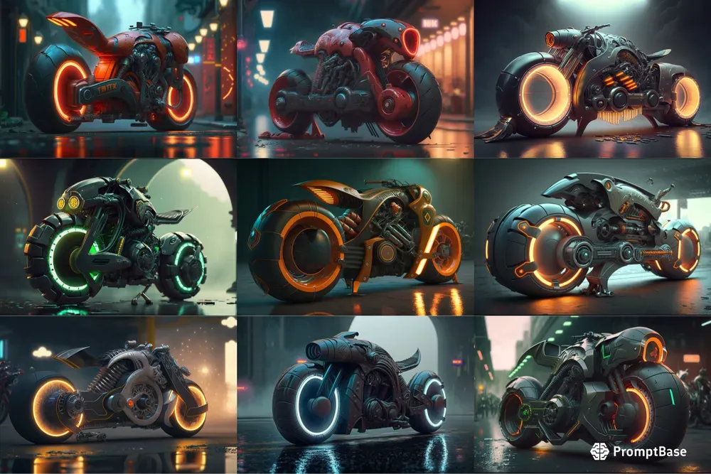 Awesome Futuristic Street Bikes