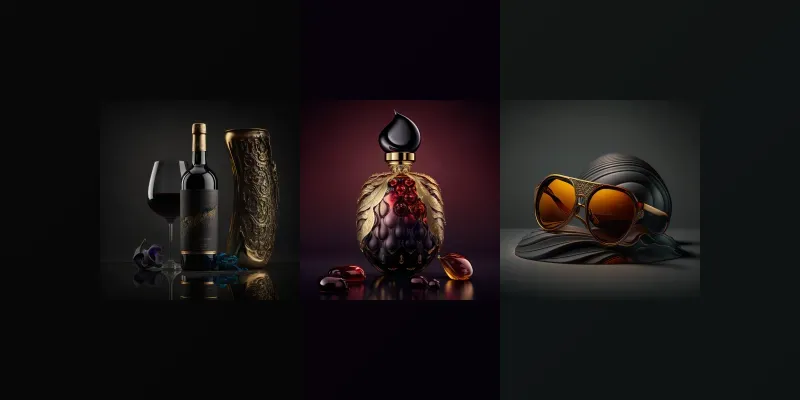 Luxurious Product Shots generated by undefined