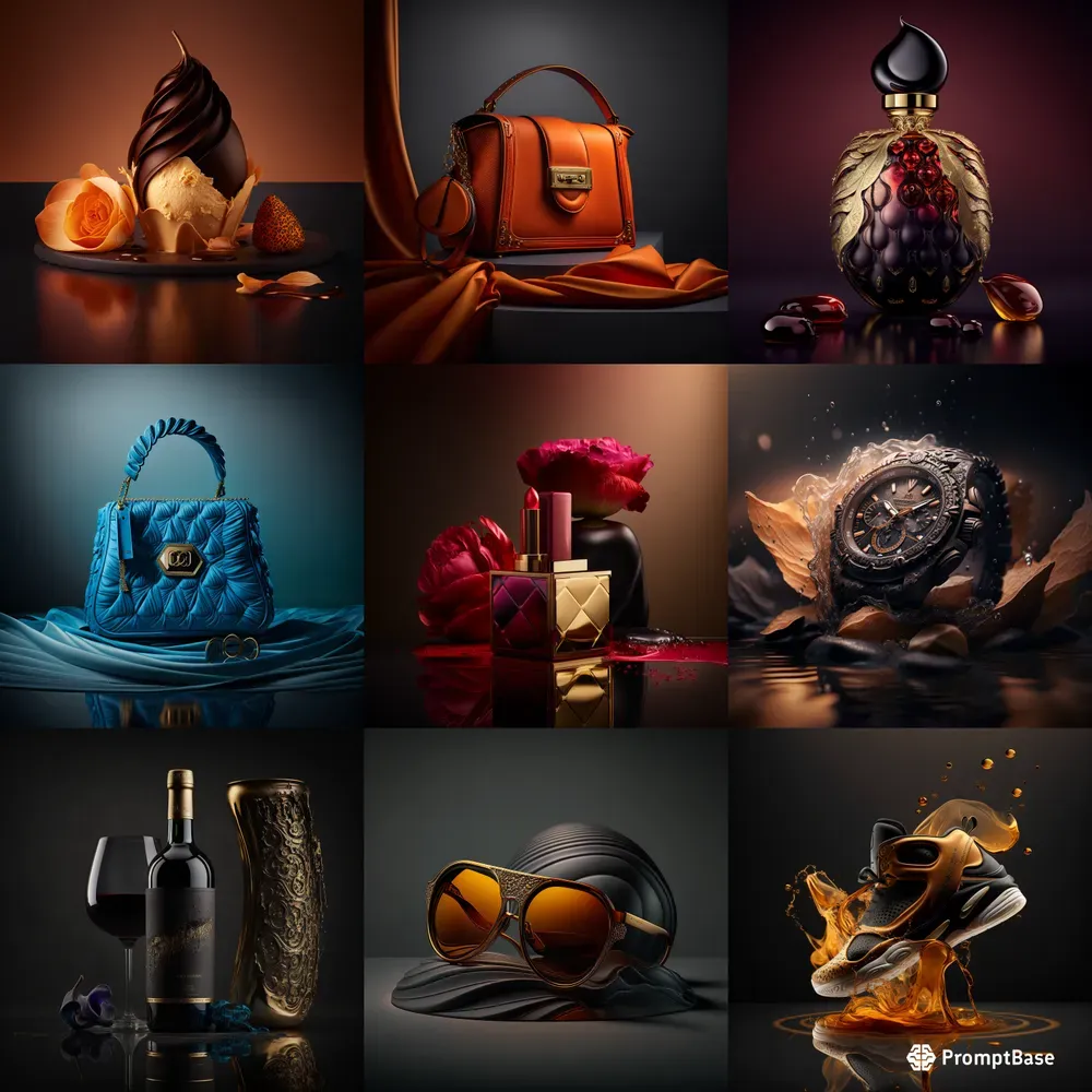 Luxurious Product Shots