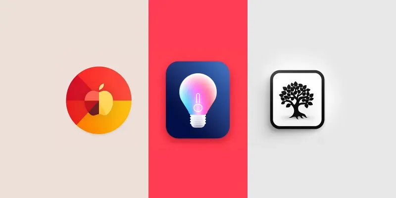 Technological And Colorful App Icons generated by undefined