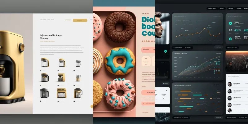 Website Mock-up Ux Designs generated by undefined