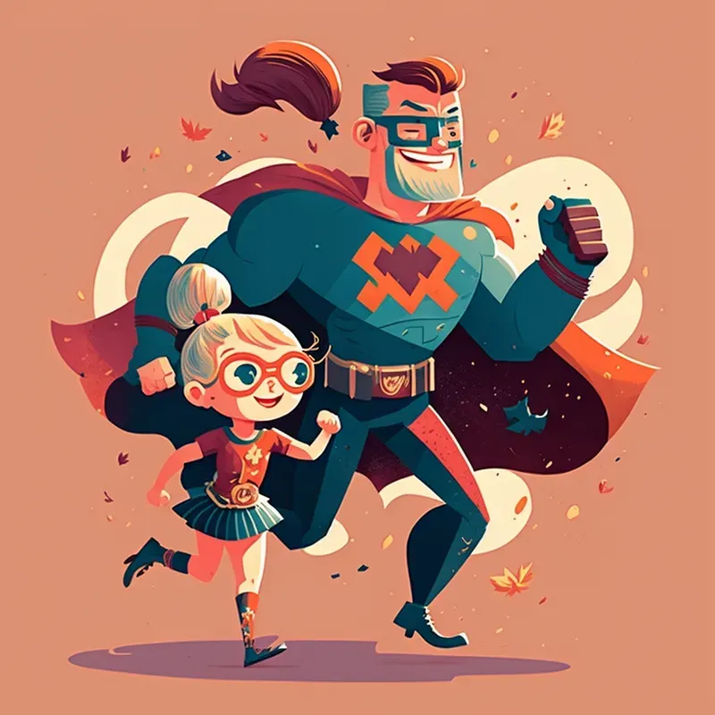 Collections Of Vibrant Cartoon Characters