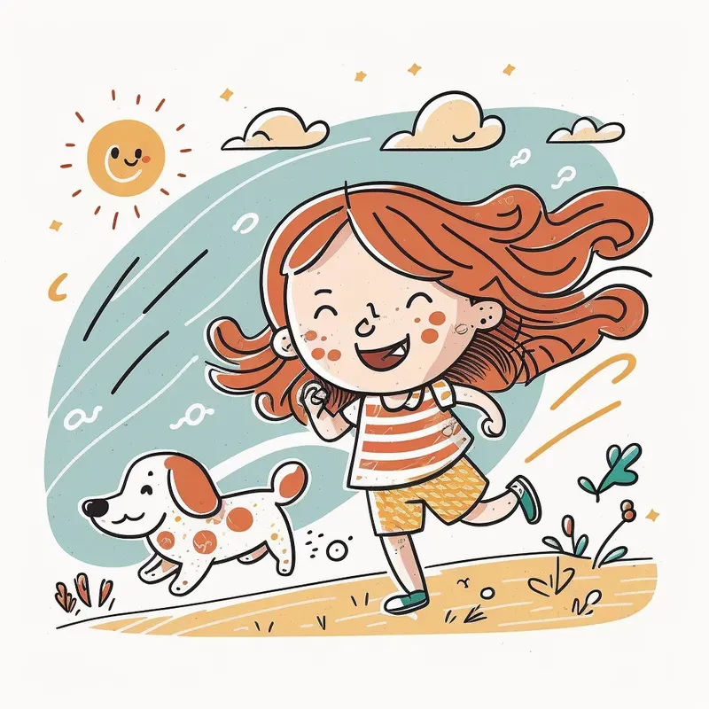 Cartoon Illustrations For Books