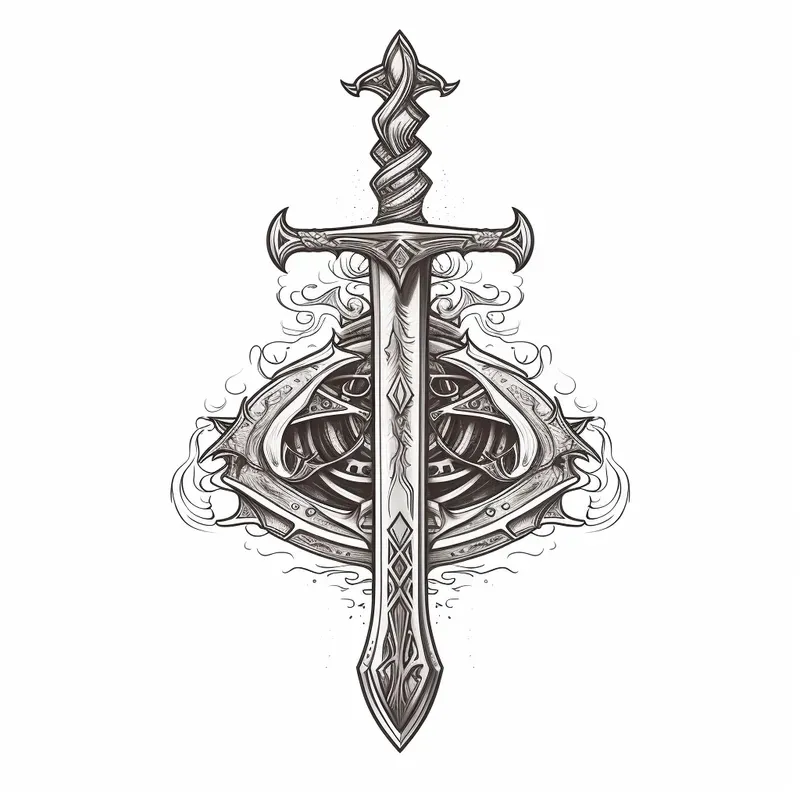 Pencil Tattoo Sketch Design Art Drawings