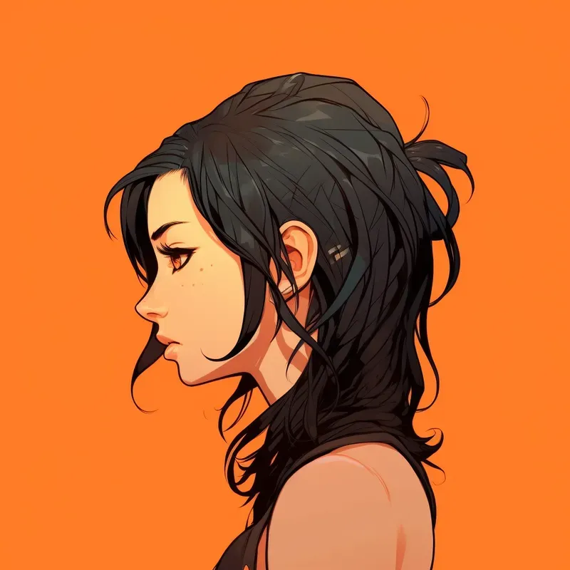 NFT Avatar Anime Side Profile Pictures