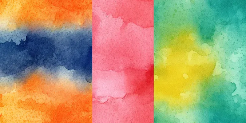 Plain Watercolor Texture Backgrounds Art generated by undefined