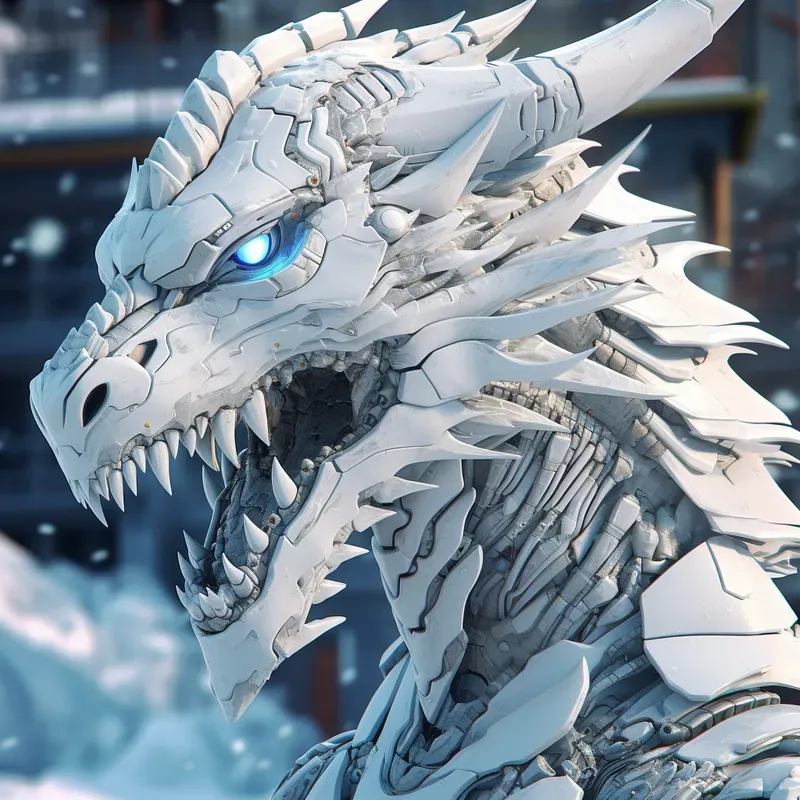Robotic Dragons Mechanical Cyborg Designs