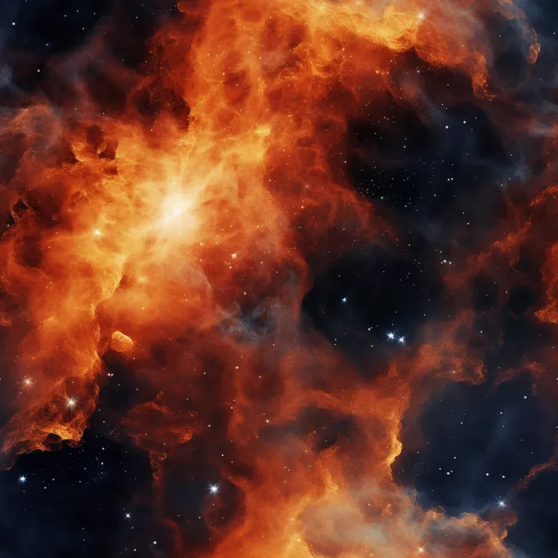 Galaxy Nebula Seamless Patterns Textures