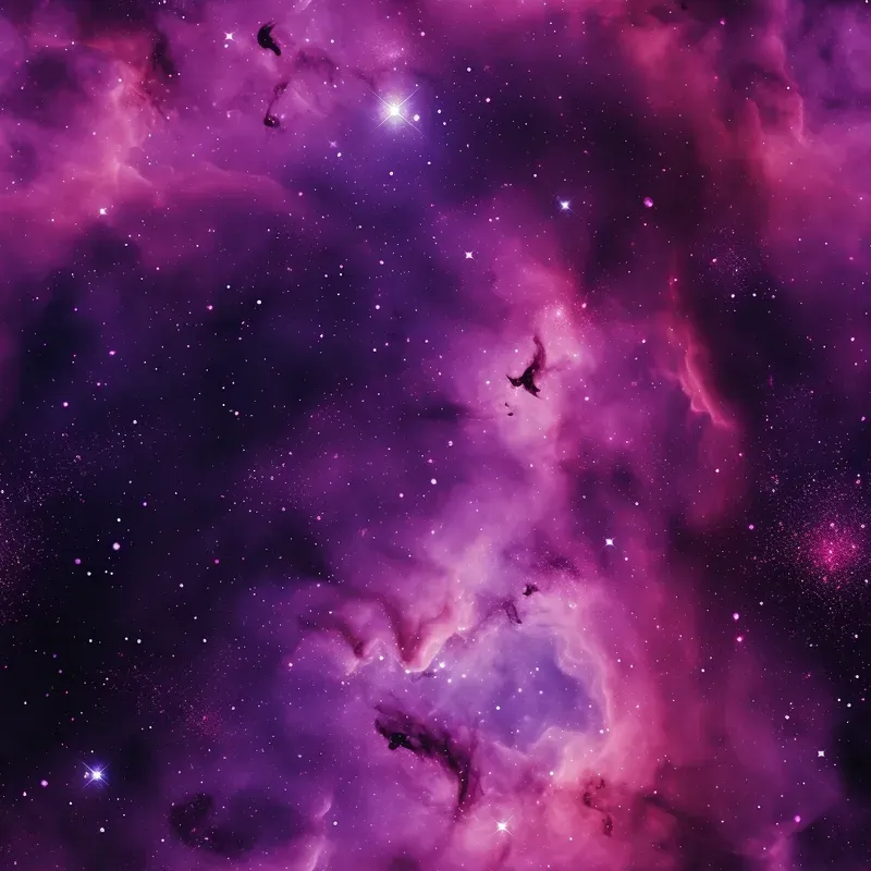 Galaxy Nebula Seamless Patterns Textures