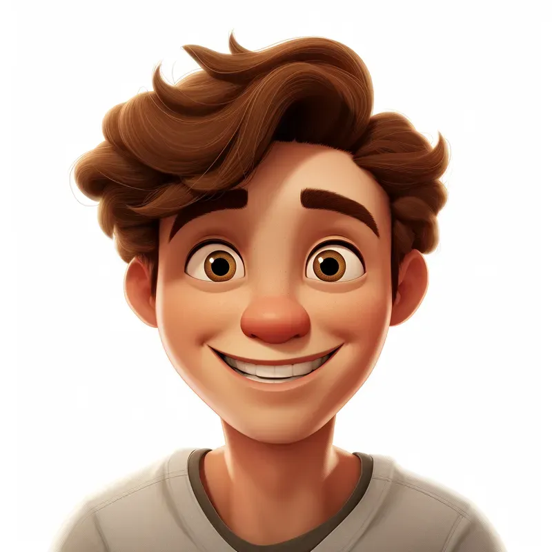Cartoon Characters Portraits Illustrations