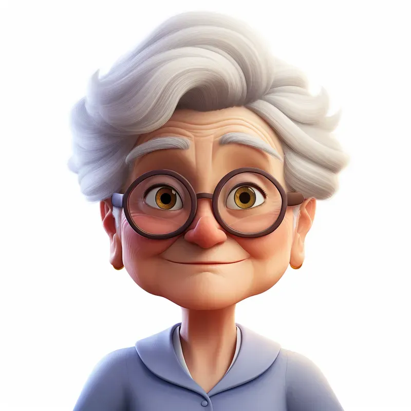 Cartoon Characters Portraits Illustrations