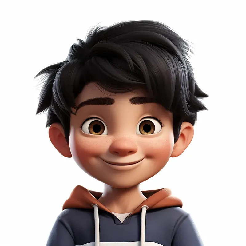 Cartoon Characters Portraits Illustrations