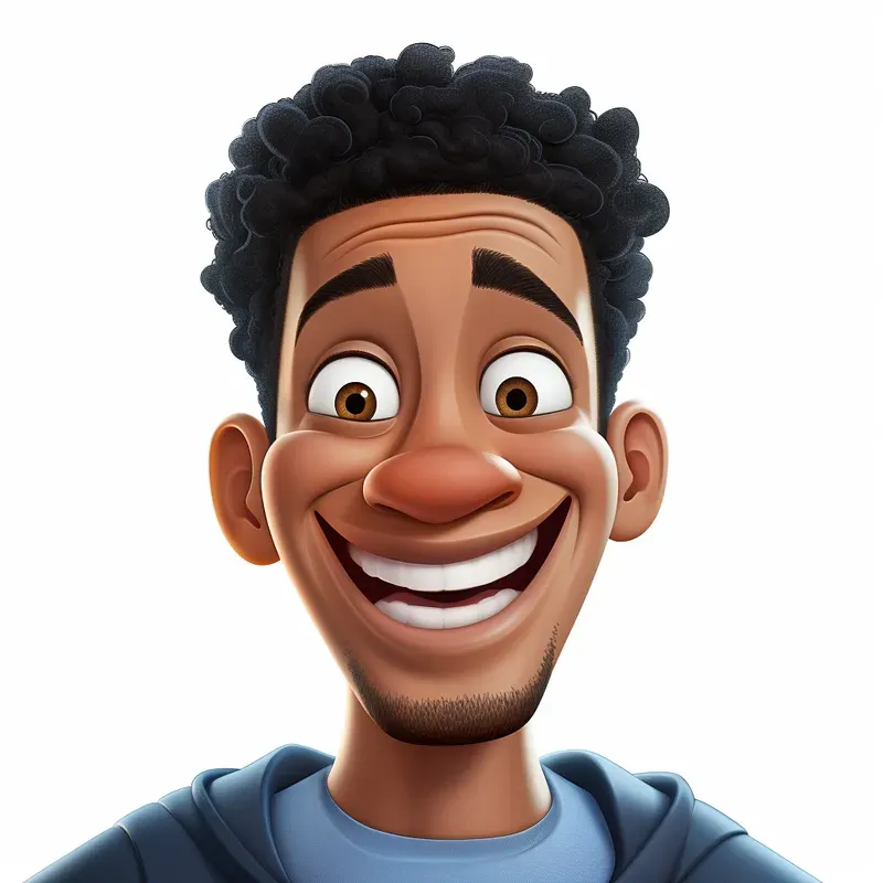 Cartoon Characters Portraits Illustrations