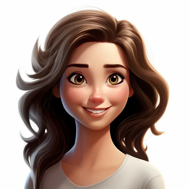 Cartoon Characters Portraits Illustrations